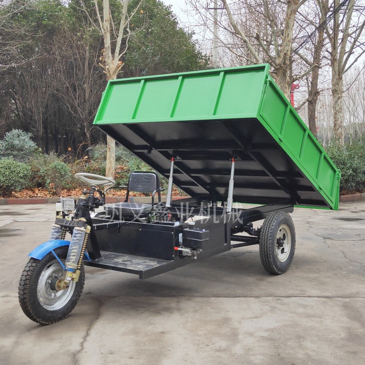 液壓自卸方式的電動翻斗車有什么特點 液壓自卸方式的電動翻斗車有什么特點