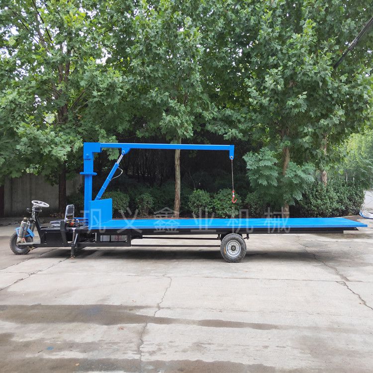 三輪電動平板車帶吊機的貴不貴好用不好用 三輪電動平板車帶吊機的貴不貴好用不好用